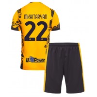 Camisa de time de futebol Inter Milan Henrikh Mkhitaryan #22 Replicas 3º Equipamento Infantil 2024-25 Manga Curta (+ Calças curtas)